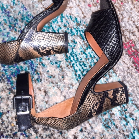 Nicole Snakeskin Heels - Picture 7 of 13